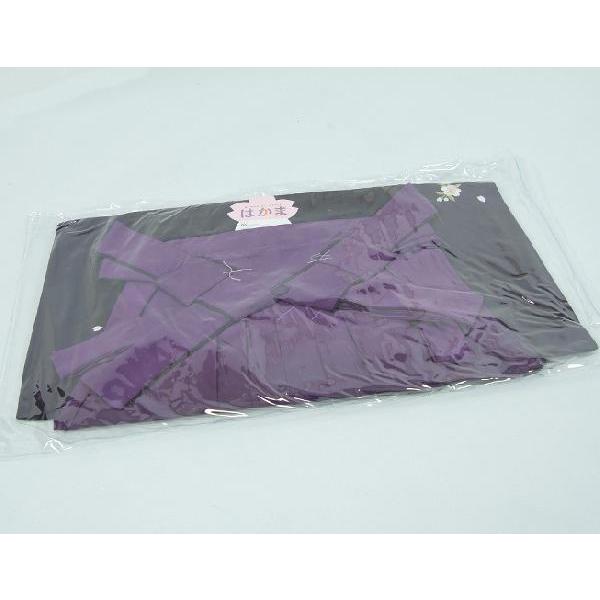 卒業袴 卒業式 紫色 濃淡ぼかし 桜刺繍 へら付き 特価品 SS、S、M、L、LL、3L | 京美 | 05