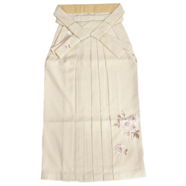 卒業袴 卒業式 RKブランド オフホワイト×クリーム アースカラー 牡丹刺繍使い S～LLサイズ