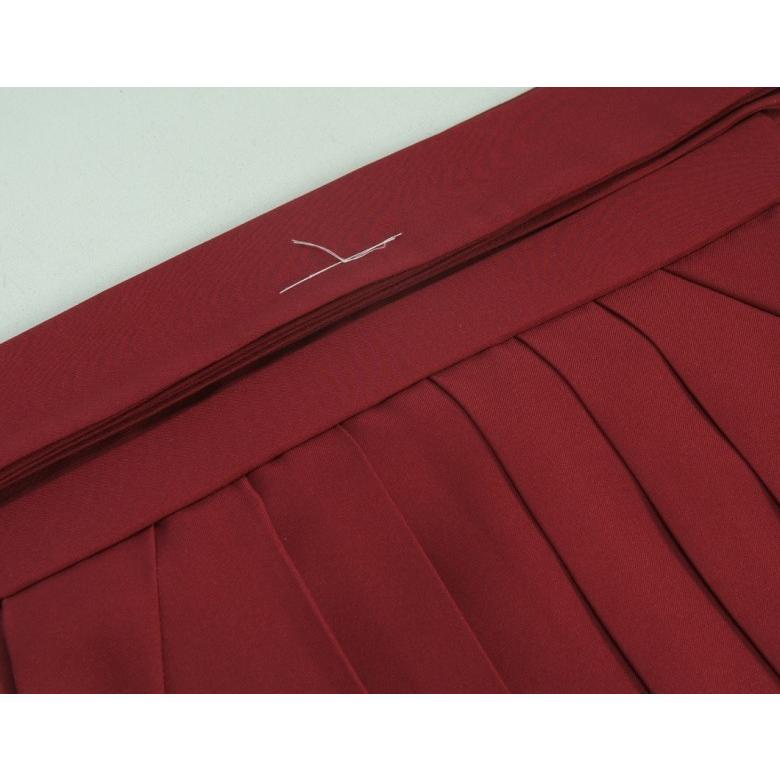 小学生 保育園 卒業袴 卒園袴 花ひめブランド ジュニアサイズ エンジ刺繍袴 SS・S・M・Lサイズ | 京美 | 03