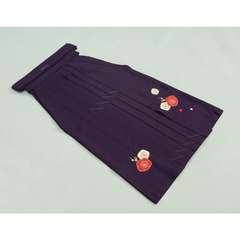 小学生 保育園 卒業袴 卒園袴 花ひめブランド ジュニアサイズ 紫刺繍袴 SS・S・M・Lサイズ | 京美 | 01