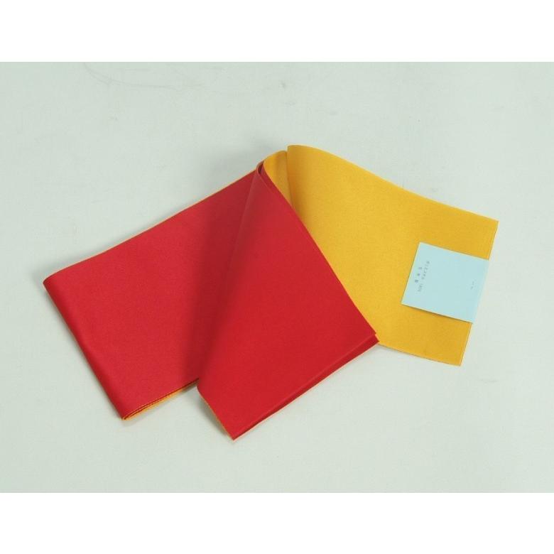 小学生　卒業袴着物４点セット　花ひめブランド　ジュニアサイズ　朱色　梅柄　紫刺繍袴　赤黄色両面帯　十三参りとしても御使用出来ます | 京美 | 05