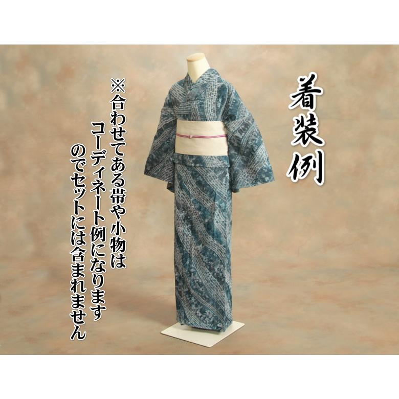 有松鳴海絞り 絞り浴衣 高級浴衣 浴衣単品 未使用近い 美品 A29有松