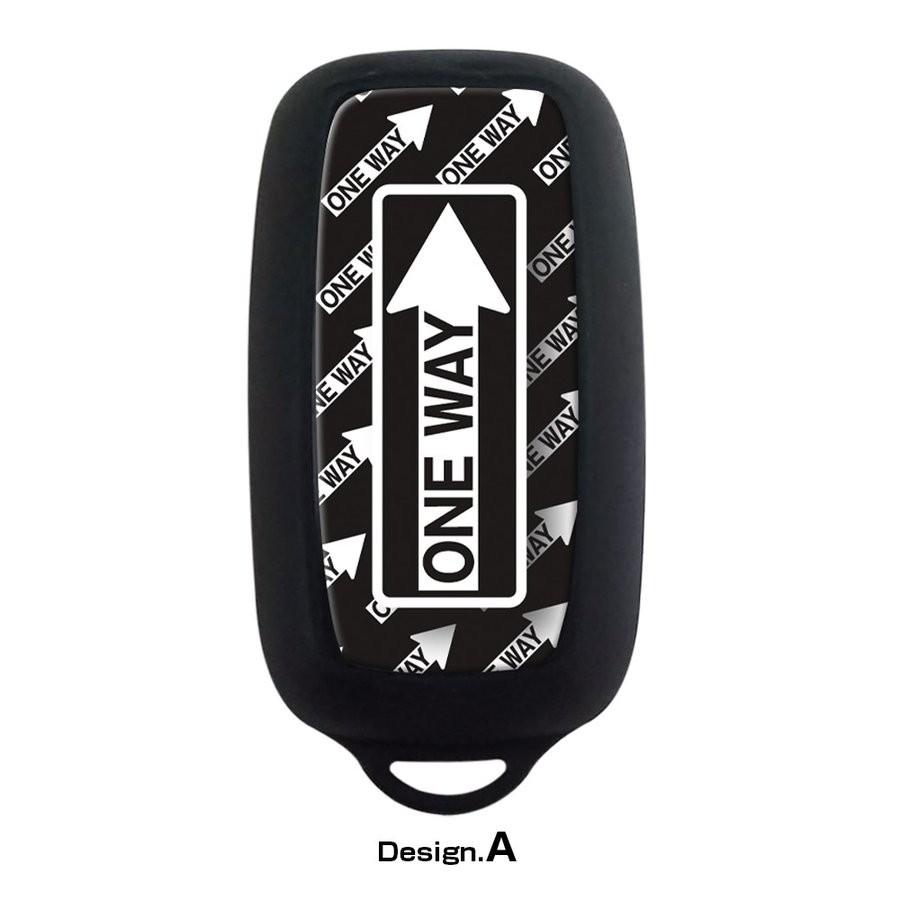 トヨタ ダイハツ キーケース スマートキー キーカバー ONE WAY 標識
