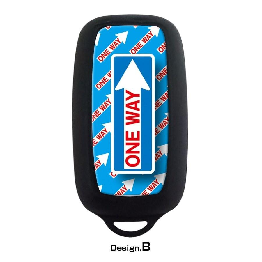 トヨタ ダイハツ キーケース スマートキー キーカバー ONE WAY 標識