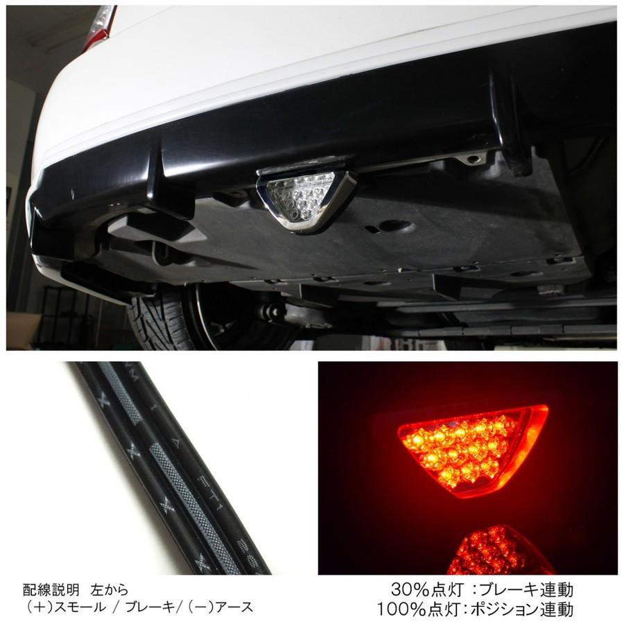 汎用 LEDリフレクター F1マーカー風 バックフォグランプ