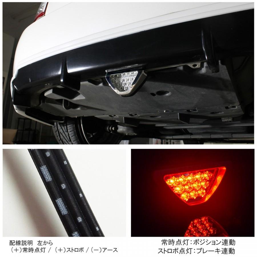 汎用 LEDリフレクター F1マーカー風 バックフォグランプ