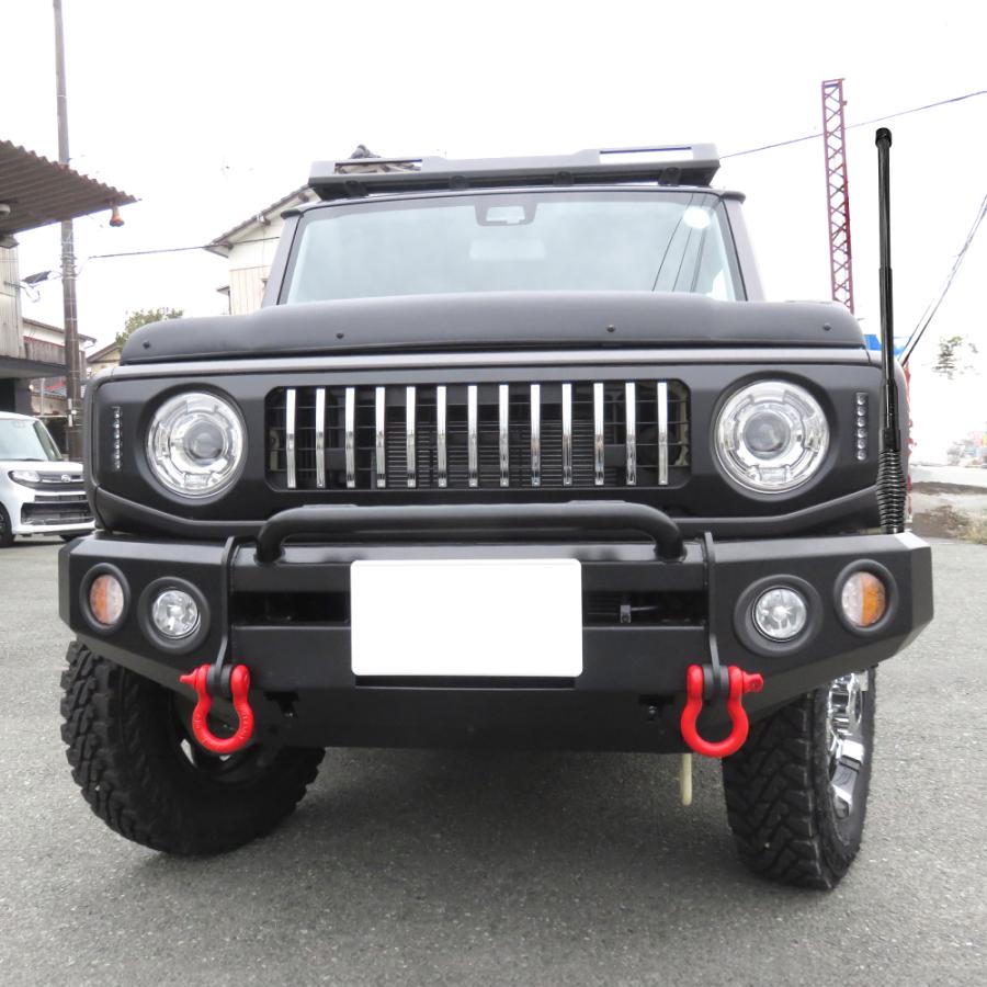 オフロードアンテナ ダミー 最短65cm 最長101cm M10ボルト 汎用 ダミー