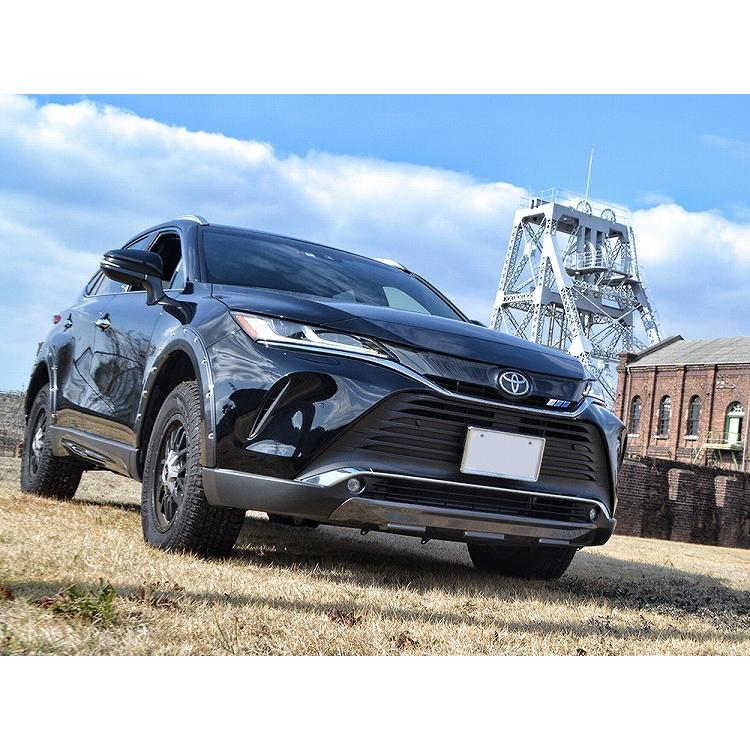 カンカン　ハリアー80 フロント、リアモールセット ハリアー 80系 2020(R2).6 - リア バンパー モールディング パネル
