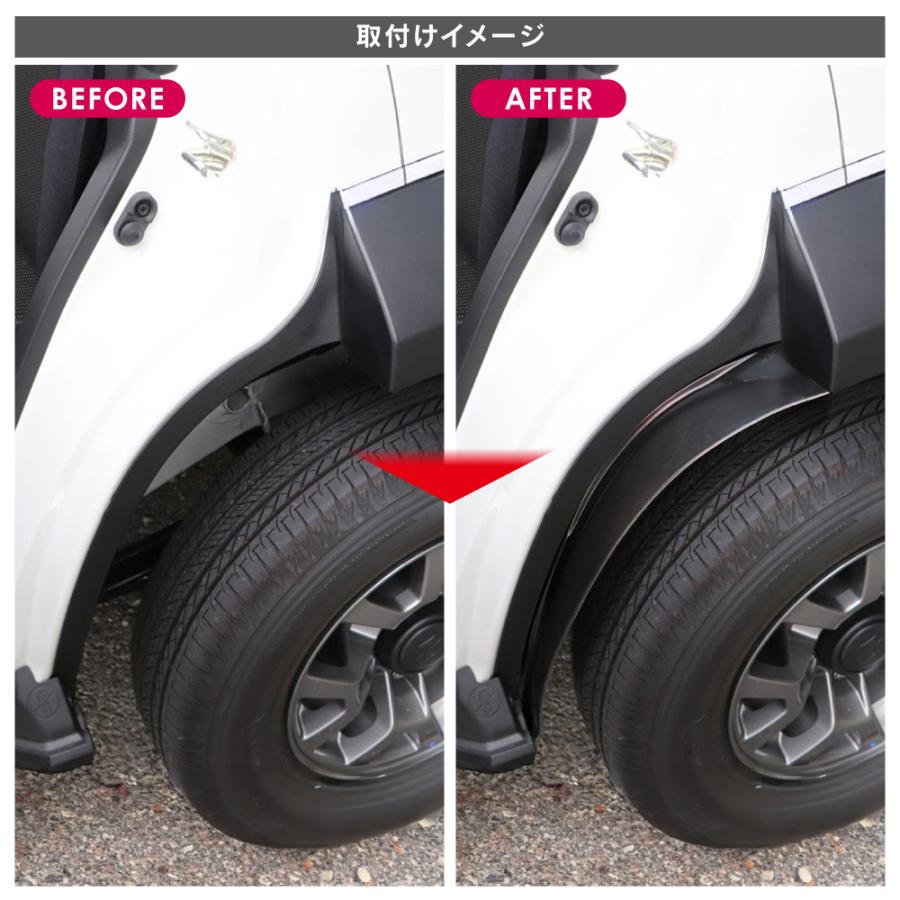 ジムニーノマド マッドガード 泥除け 泥よけ リア 2P フェンダー