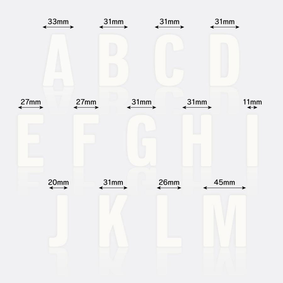 フロントグリルカバー用 アクリル アルファベット ロゴ エンブレム レッド ホワイト 1個売り カスタム パーツ アクセサリー |  | 27