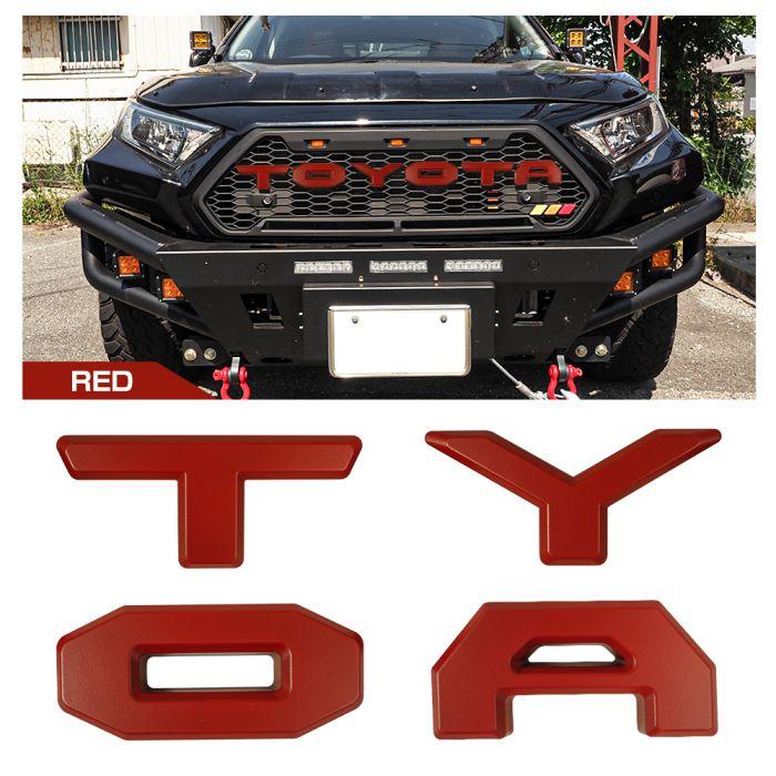 フロントグリル エンブレム TOYOTA ロゴ グリルバッジ フロントグリル エンブレム TOYOTA ロゴ グリルバッジ