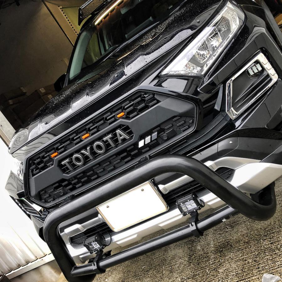RAV4 フロントグリル 黒色 タコマ TRD jaos アドベンチャー エアロ