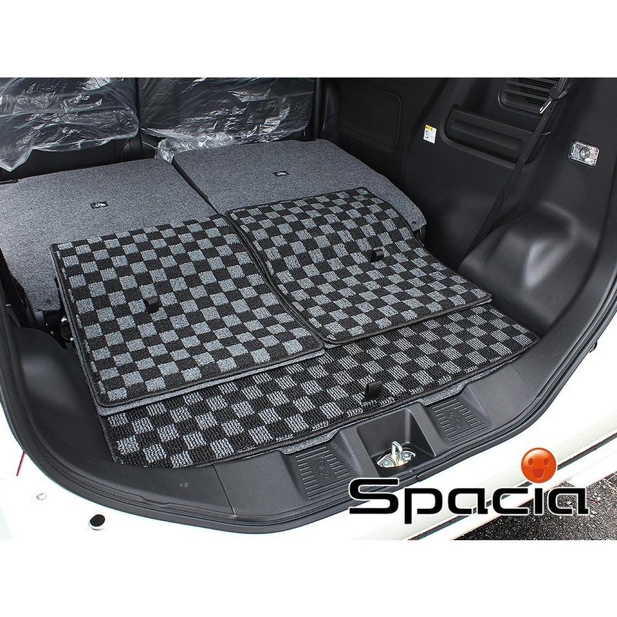 新型 スペーシア Mk53s スペーシアギア スペーシアカスタム パーツ ラゲッジマット ラゲージマット トランクマット 3p フロアマット 内装 Fmrsz0163p Dress Up Store 通販 Yahoo ショッピング