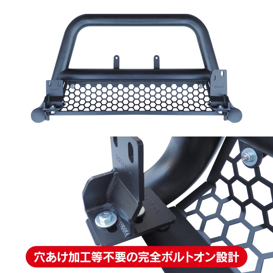 え*ん様 アトレーワゴン　ハイゼットカーゴ　バンパーガード　S300系 アトレーワゴン ハイゼットカーゴ 300系 後期 ブルバー グリルガード
