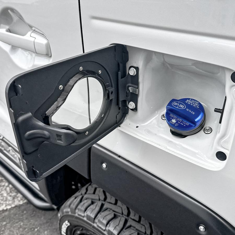 ハスラー MR53S MR92S ガラス製 フューエルリッド カバー 給油口 蓋