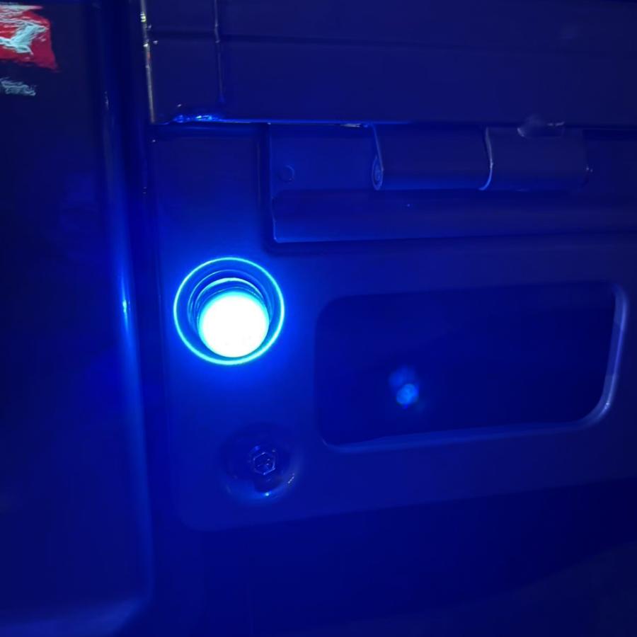 軽トラック LED マーカーランプ 戸当たり ゴム イエロー レッド 6個