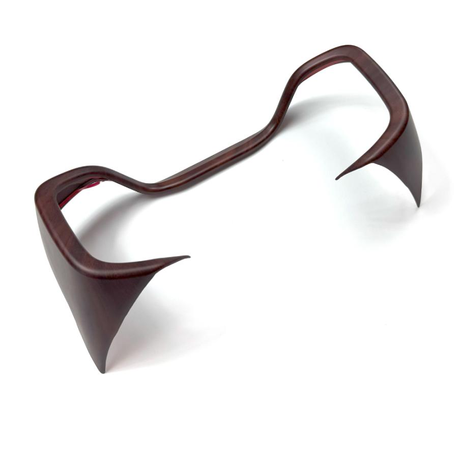 デリカD5 メーター パネル 木目調 ブラウン 純正近似色 サバ杢