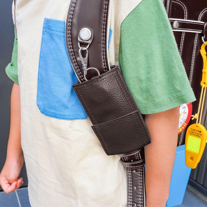 ランドセル キーケース 鍵入れ リール付き ネームカード付属 防犯対策