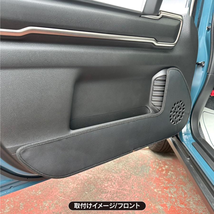 MR92S MR52Sハスラー ドアトリム　ガーニッシュ インパネ　マットカーキ ハスラー (T)ドアトリムガーニッシュ(バーミリオンオレンジ