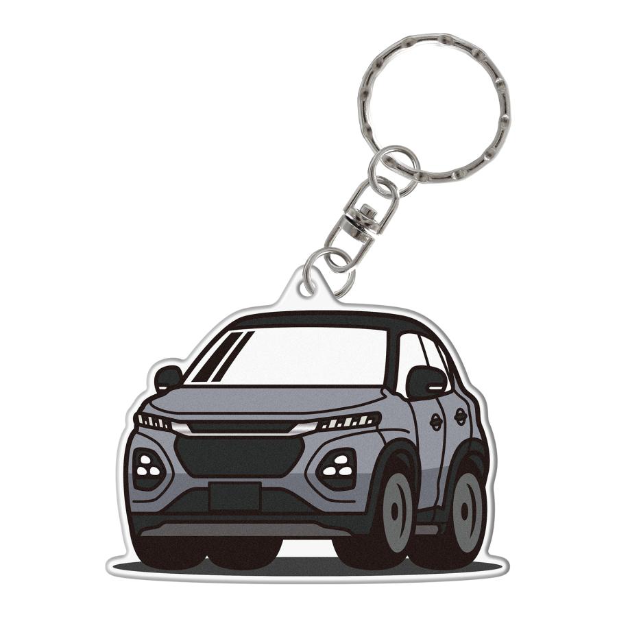 フロンクス アクリル キーホルダー デフォルメ デザインA キーリング 愛車 チャーム パーツ アクセサリー (藤家) | 