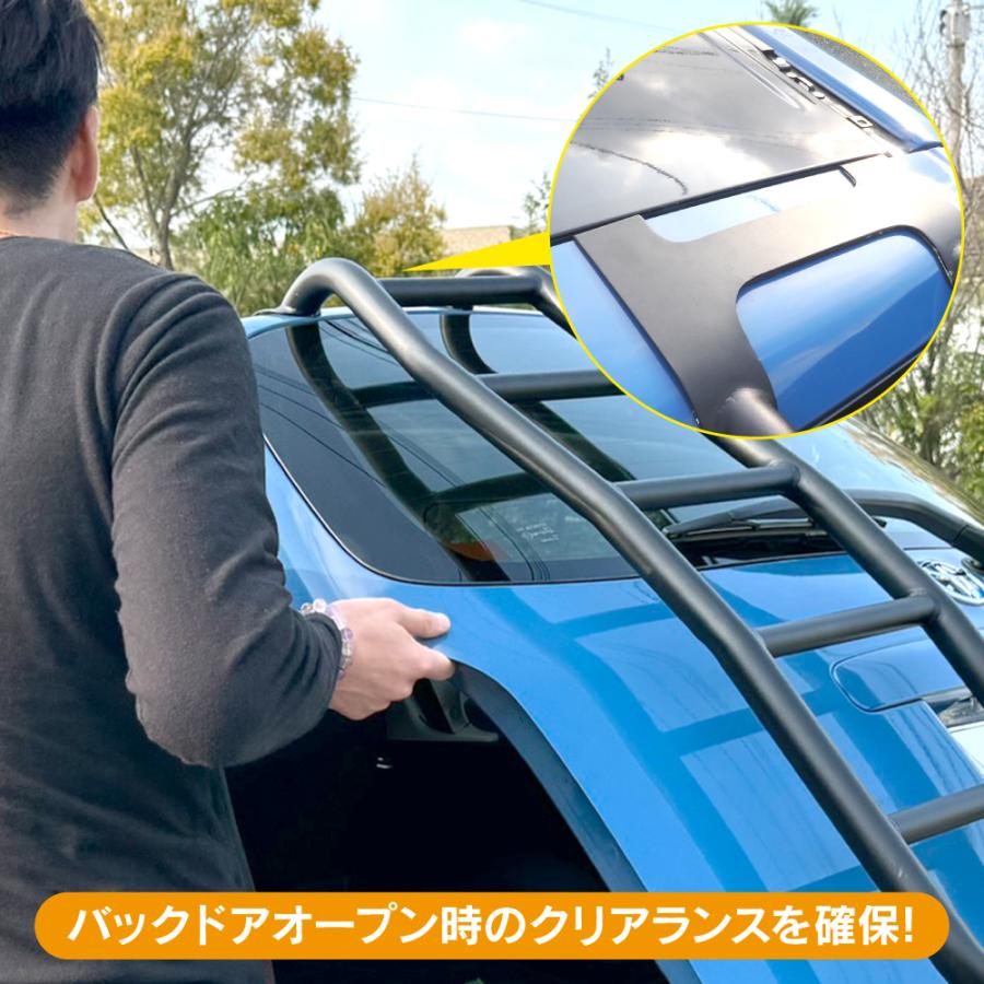 8月下旬予約) プロボックス 160系 リアラダー スチール製 はしご