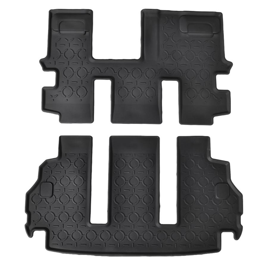 デリカd5後期　フロアマット 3列 デリカ D5 D:5 前期 後期 3D フロアマット 3列目&ラゲッジ用 2P サード