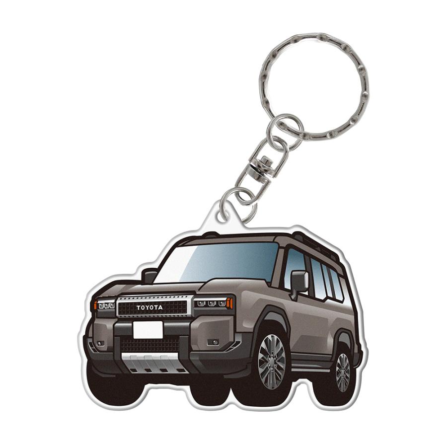 ZOLLMENアクリルキーホルダー/D ランドクルーザー ランクル 250 アクリルキーホルダー