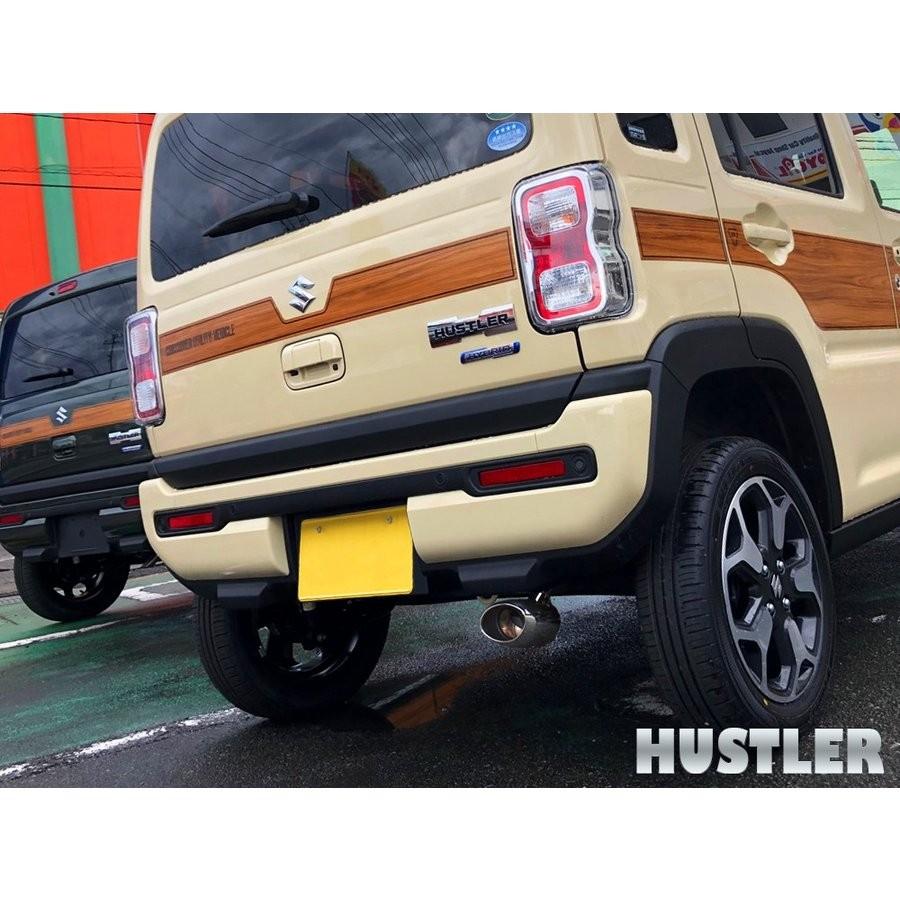 新型 ハスラー Mr52s Mr92s マフラーカッター シングル 下向き オーバル シルバー チタンブルー メッキ 外装 カスタム パーツ Mg Hustler Mr52s Dress Up Store 通販 Yahoo ショッピング