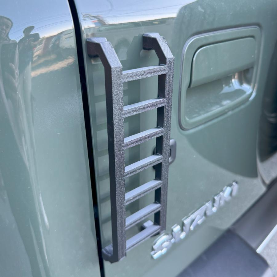 マグネット式 リトルラダー アルミニウム合金 リアラダー はしご ハシゴ 梯子 ミニチュア 磁石 汎用 カーアクセサリー |  | 06