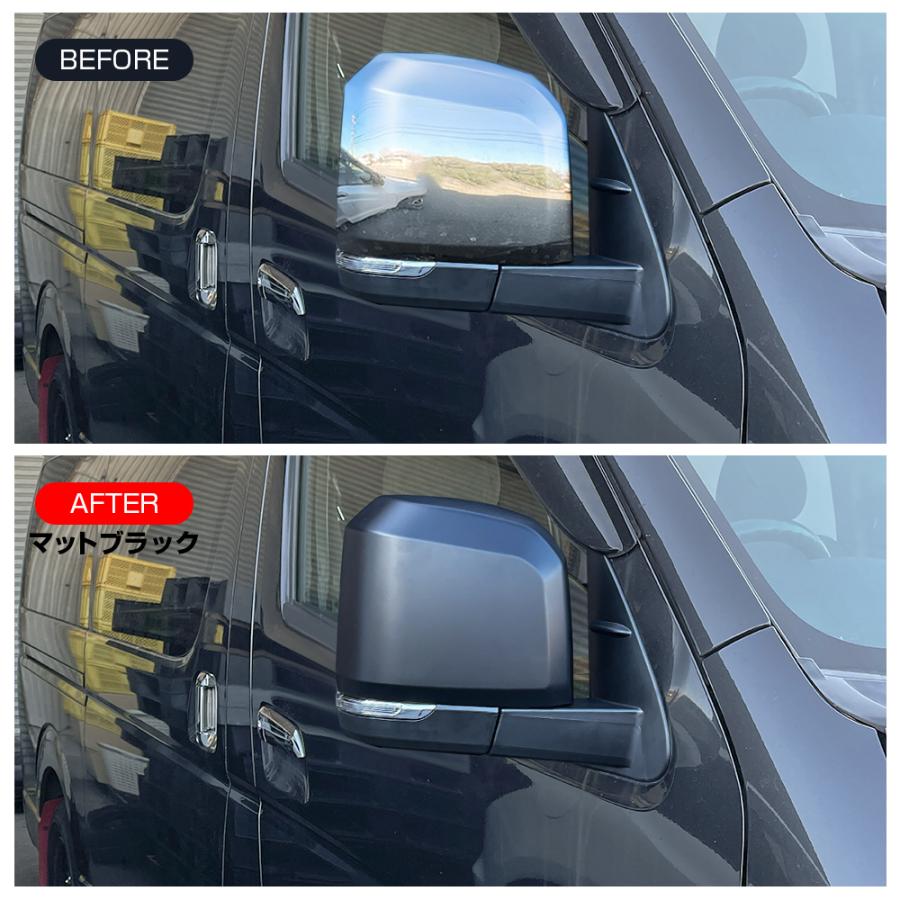 ハイエース 200系 6型 純正ドアミラー用 サイド ドアミラー カバー