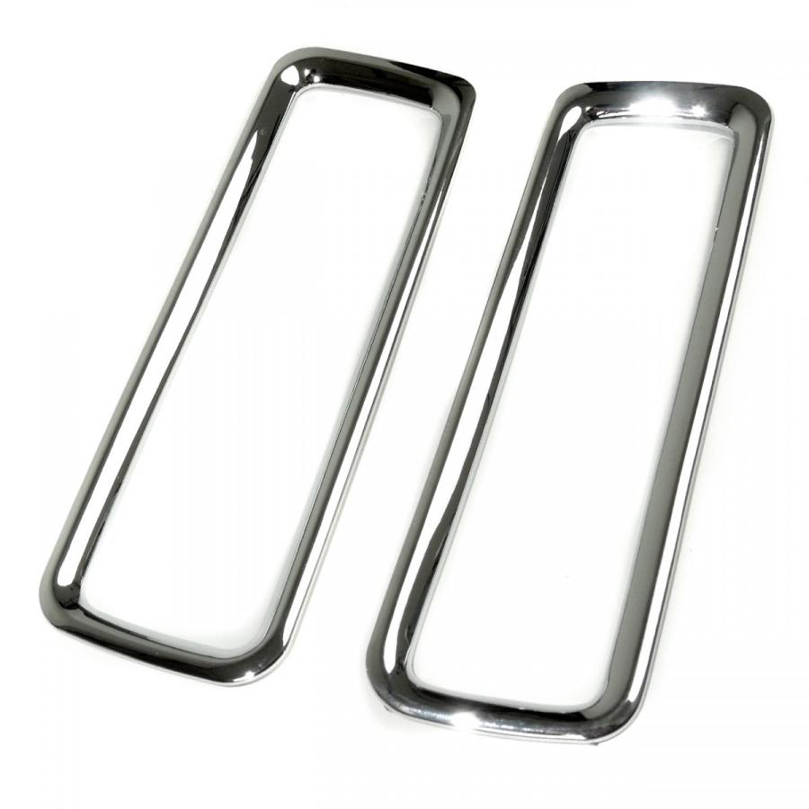 NBOXカスタム パーツ JF3 JF4 メッキ ドアポケット ベゼル