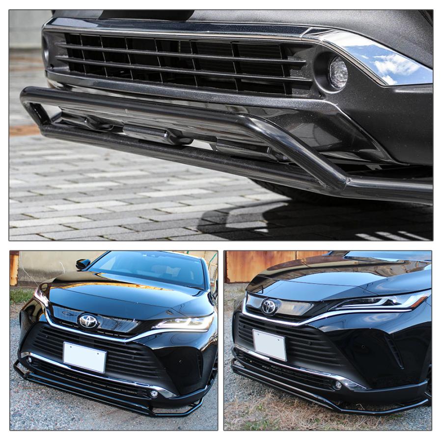 ハリアー 80系 フロントバンパーガード アンダーガード プロテクター スチール製 ブラック 値下 |  | 04