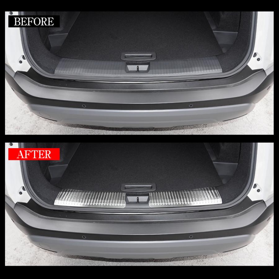 doluo エクストレイル ラゲッジネット+キッキングプレート 日産 純正