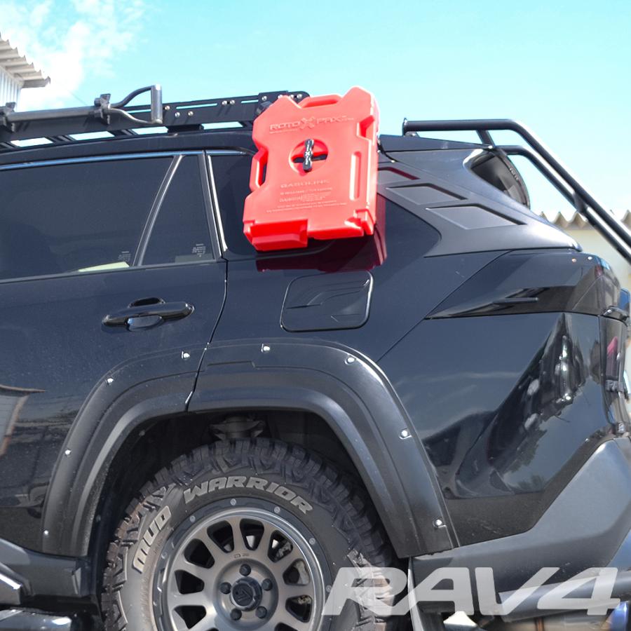 新型 RAV4 パーツ 50系 PHV フューエルリッド カバー ガソリン