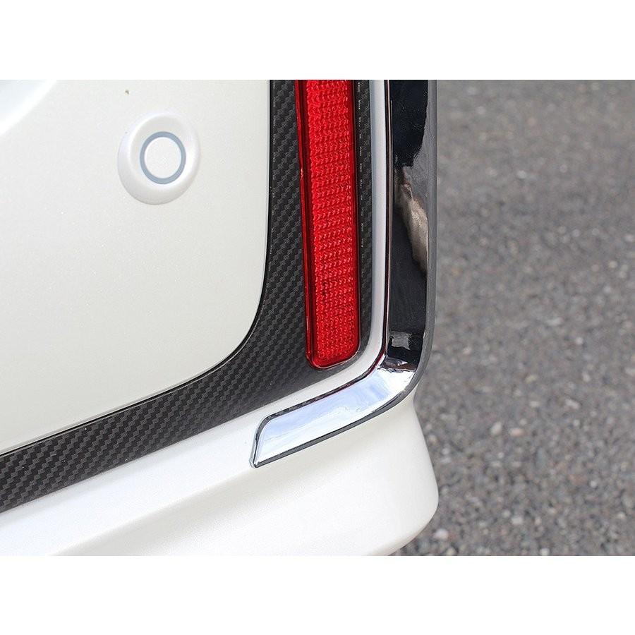 スペーシア MK53S スペーシアカスタム パーツ メッキ リフレクター ガーニッシュ エクステンション 2P カバー トリム |  | 03