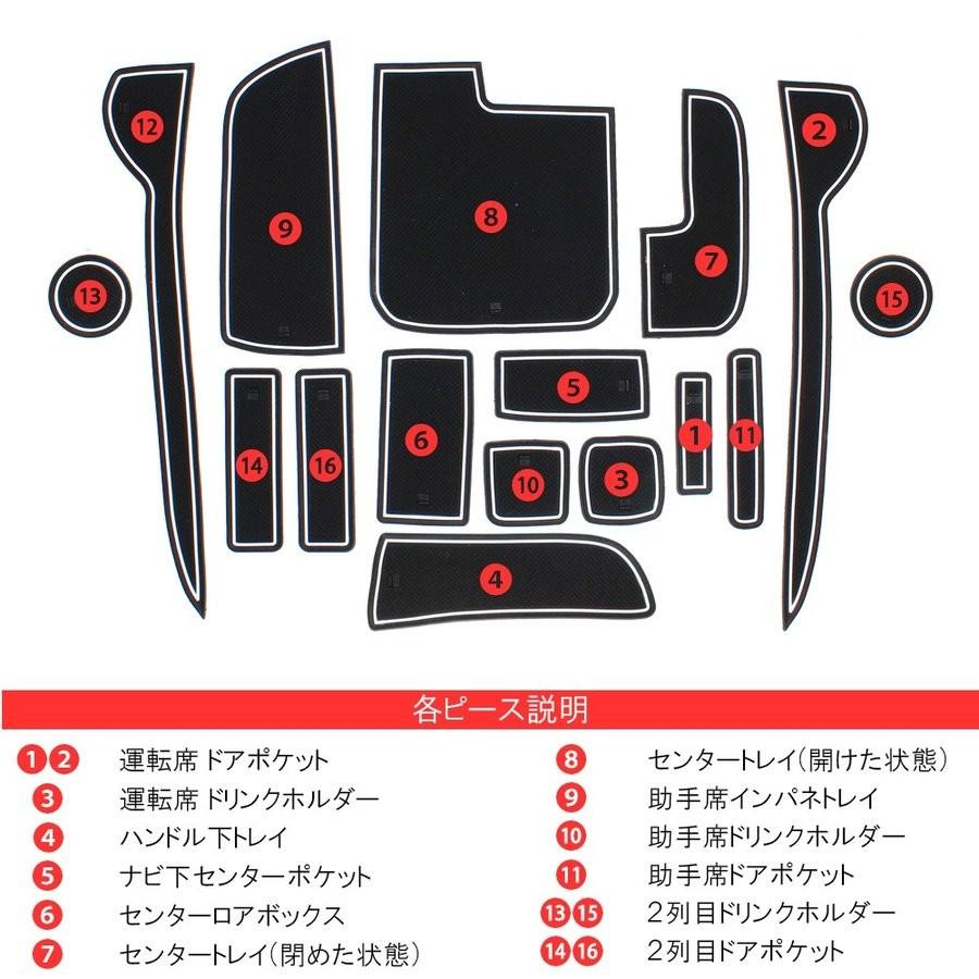 N-WGN JH1 JH2 ドアポケットマット 滑り止めマット ラバーマット