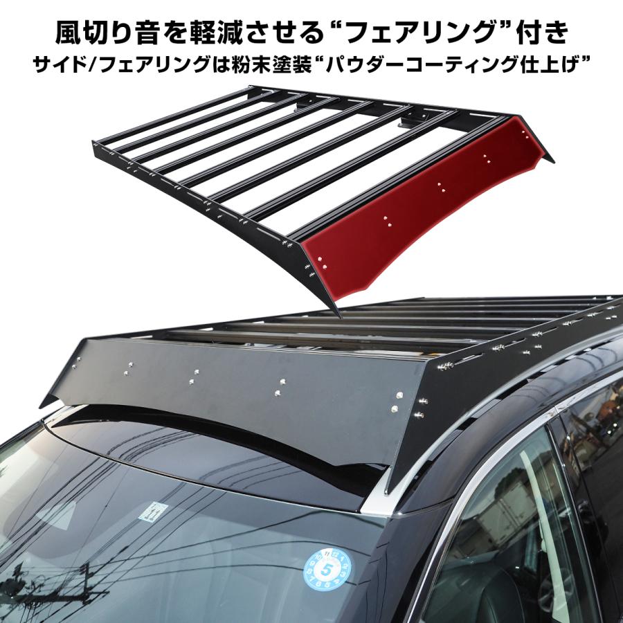 エクストレイル T33 カスタム パーツ ルーフキャリア ルーフラック