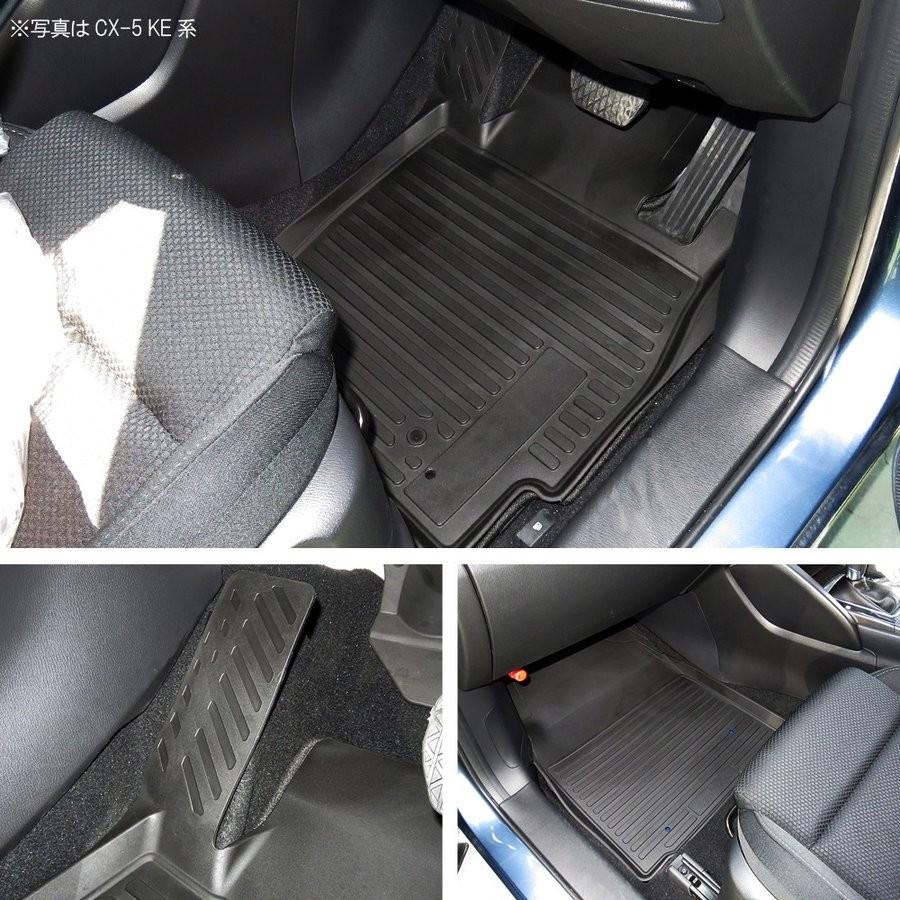 CX-3 CX 3 CX3 3D フロアマット セット 立体 防水 汚れ防止 ラバー ゴム ブラック 内装 フットレスト スタンダード カスタム パーツ 内装 |  | 04