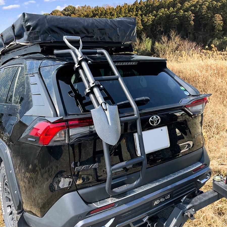 汎用 スコップ スチール製 バンプシルバー 車 後付け リア スペアタイヤ 背面 ラダー ルーフ ラック キャリア 四駆 4駆 Suv ドレスアップ Scoop A Dress Up Store 通販 Yahoo ショッピング