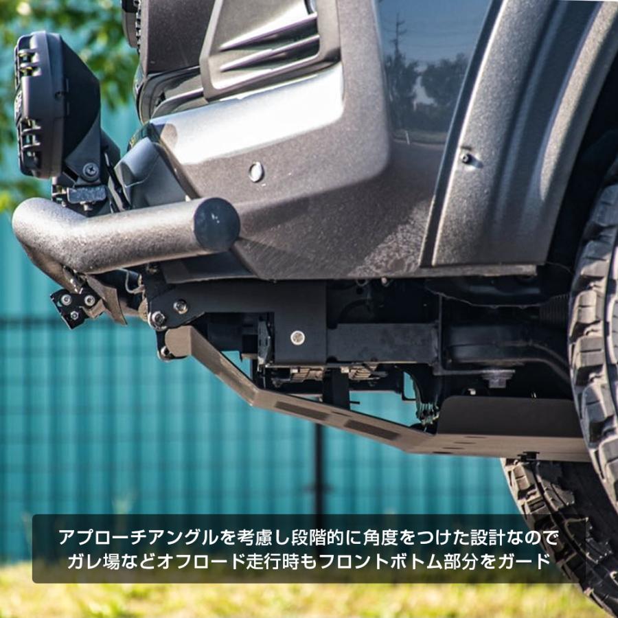 新型 RAV4 パーツ 50系 スキッドプレート バンパーカット用