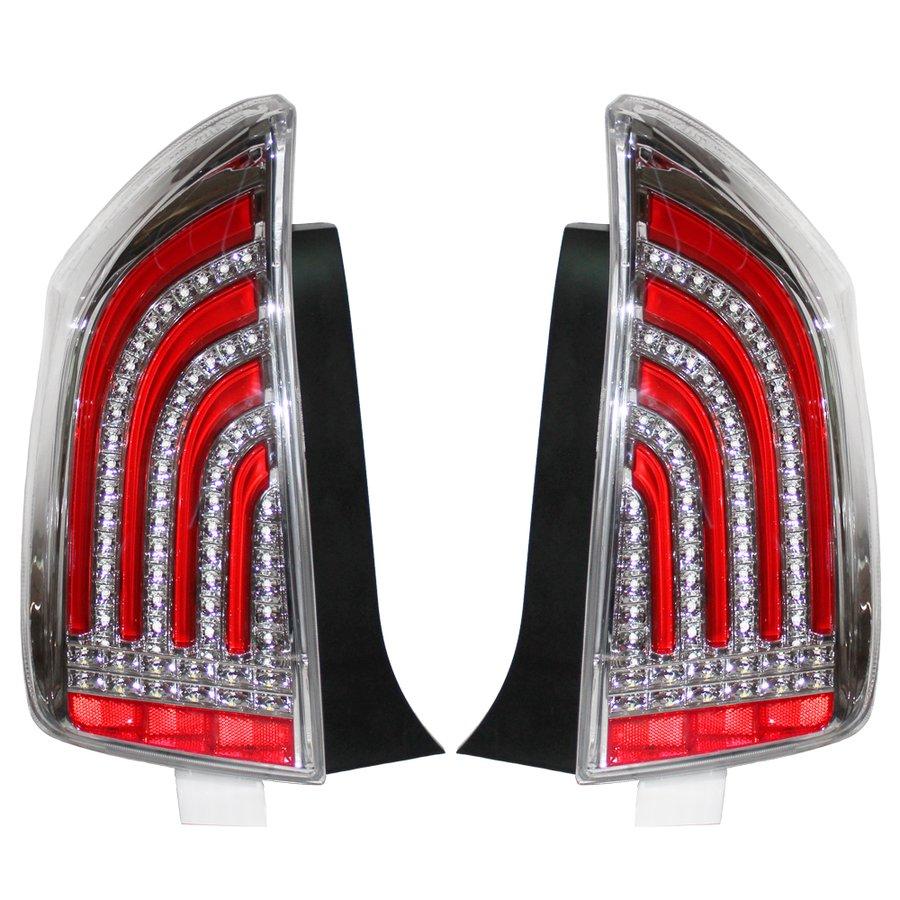 プリウス 30系 LEDテールランプセット 純正(左) Amazon | プリウス 30 系 PHV 前期 後期 対応 LEDテールランプ