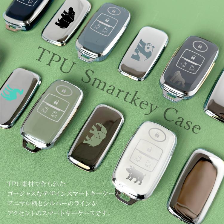 ダイハツ スマートキーケース スマートキーカバー TPU K31 ボタン