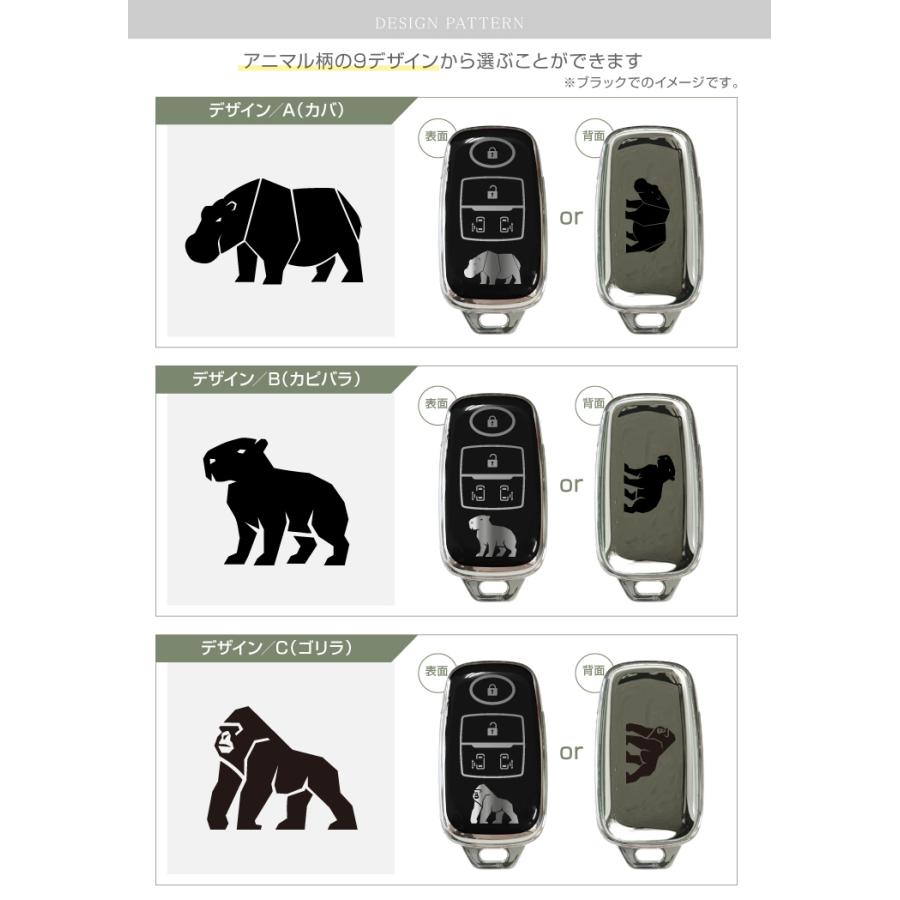 ダイハツ スマートキーケース スマートキーカバー TPU K31 ボタン