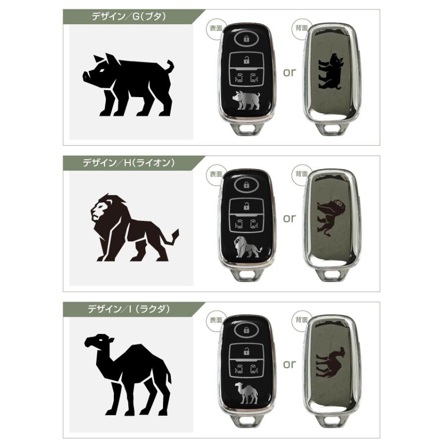 ダイハツ スマートキーケース スマートキーカバー TPU K31 ボタン