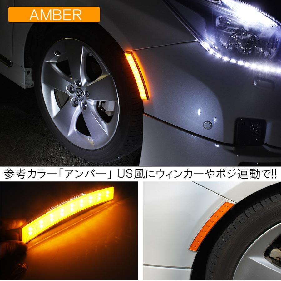 汎用 Led フェンダーサイドマーカー Mini クーパー Us風 ポジション サイドマーカー ウィンカー 車幅灯 18灯 2個セット 外装 カスタム パーツ Ub 22 Dress Up Store 通販 Yahoo ショッピング