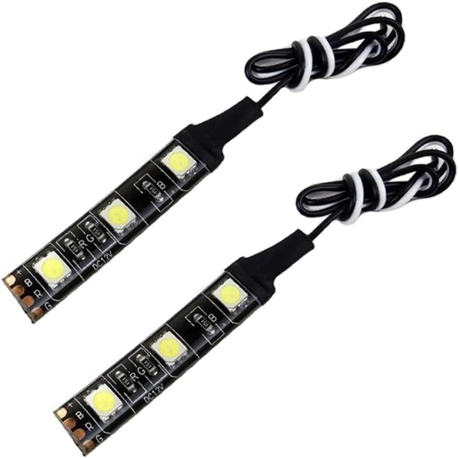 汎用 LED テープライト SMD 3灯 2個セット フットランプ 間接 汎用 LED テープライト SMD 3灯 2個セット フットランプ 間接