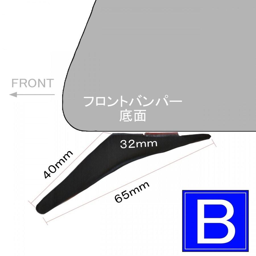 汎用 リップスポイラー フェンダーモール フロント アンダー オーバー