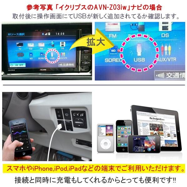 汎用 トヨタ 日産 ダイハツ 三菱 専用 USBポート スイッチカバー カーナビ カーオーディオ 接続通信 パネル ケーブル 便利グッズ 車 内装｜doresuup｜04