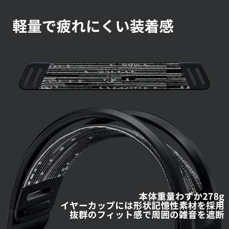 Logicool G ワイヤレス ゲーミングヘッドセット G733-BKrd Logicool G ワイヤレス ゲーミングヘッドセット G733-BKrd