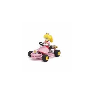 新品ラジコン マリオカート レーシングカート R/C マリオ & ピーチ姫 ２台 初心者向け！程よい速度のマリオカートR／Cカー2タイプ登場